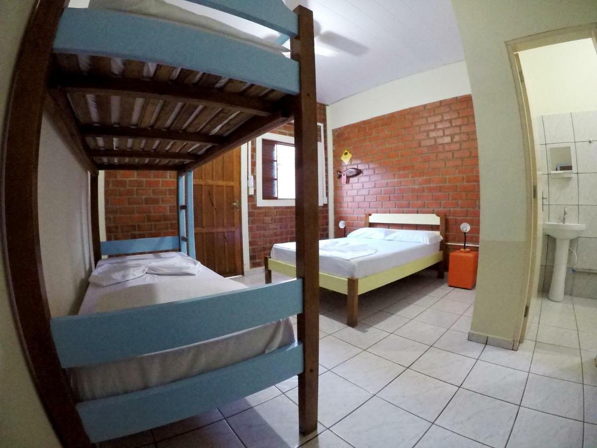 Bonito Hi Hostel E Pousada Bagian luar foto