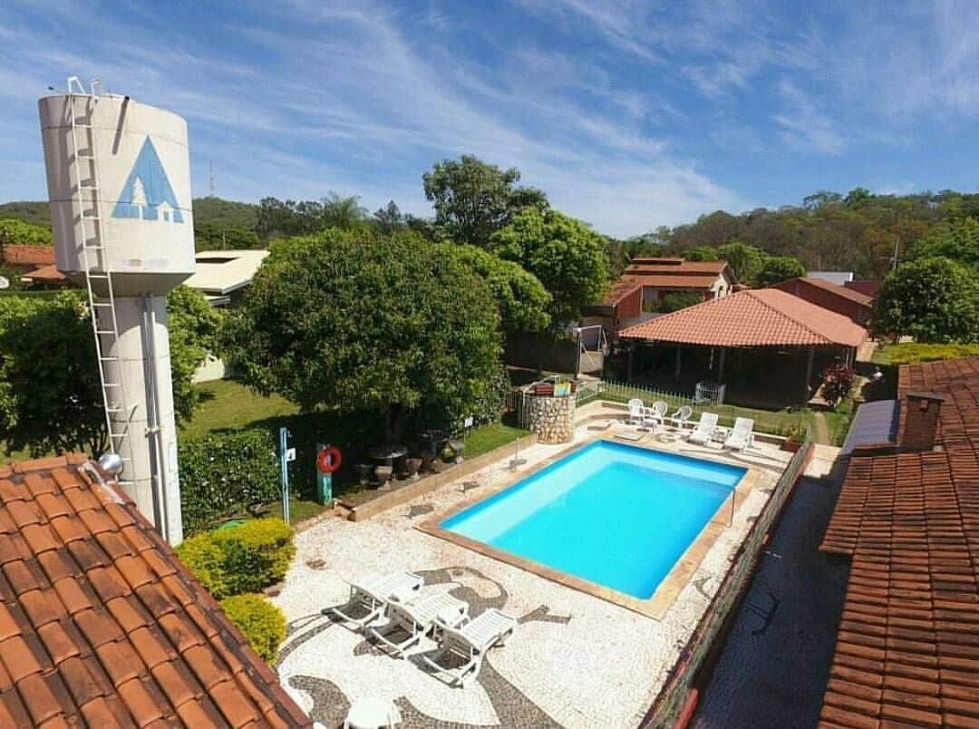 Bonito Hi Hostel E Pousada Bagian luar foto